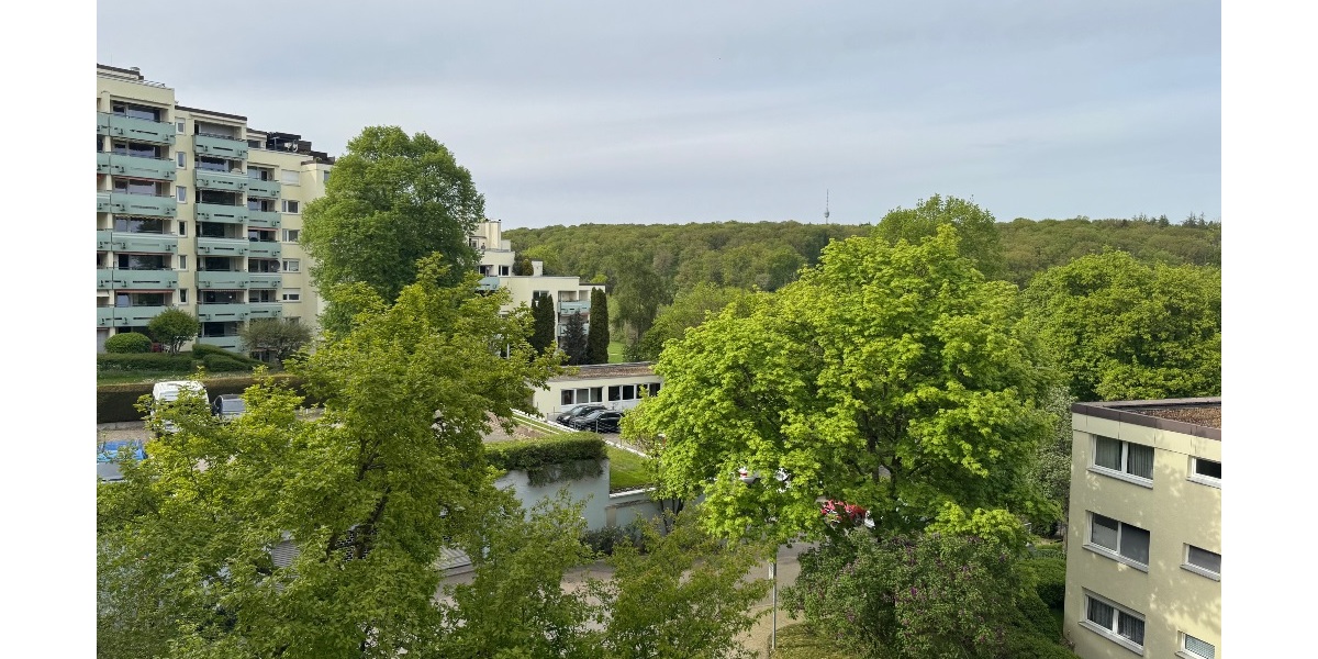 Blick vom Schlafzimmer